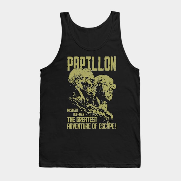 Papillon movie poster Tank Top by ArtMofid